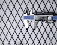 Сетка Нерж. AISI 304 ЦПВС/ПВЛ 42х22 мм (толщ 2 мм, шаг 3 мм) – лист 2 кв.м