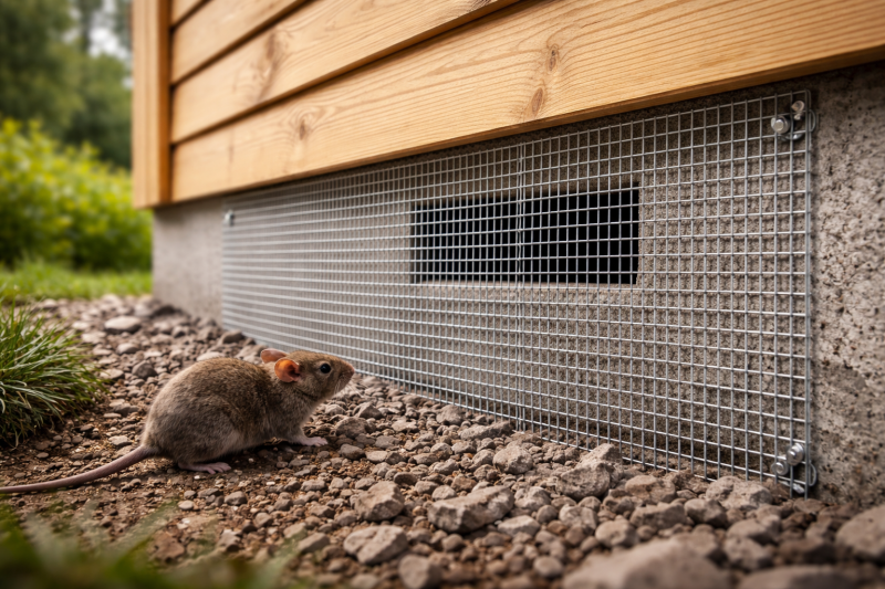 Сетка от мышей и крыс: какую выбрать и как правильно монтировать для защиты дома?