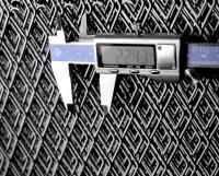 Сетка ХК ЦПВС/ПВЛ 42х22 мм (толщ 1,5 мм, шаг 2 мм) – рулон 1,25х10 м