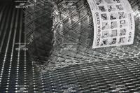 Сетка ОЦ ЦПВС/ПВЛ 30х30 мм (толщ 1 мм, шаг 1,5 мм) – рулон 62,5 кв.м