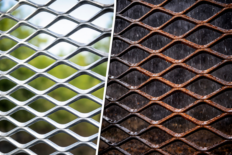 Сетка ЦПВС оцинкованная или черная (ХК): что лучше выбрать?