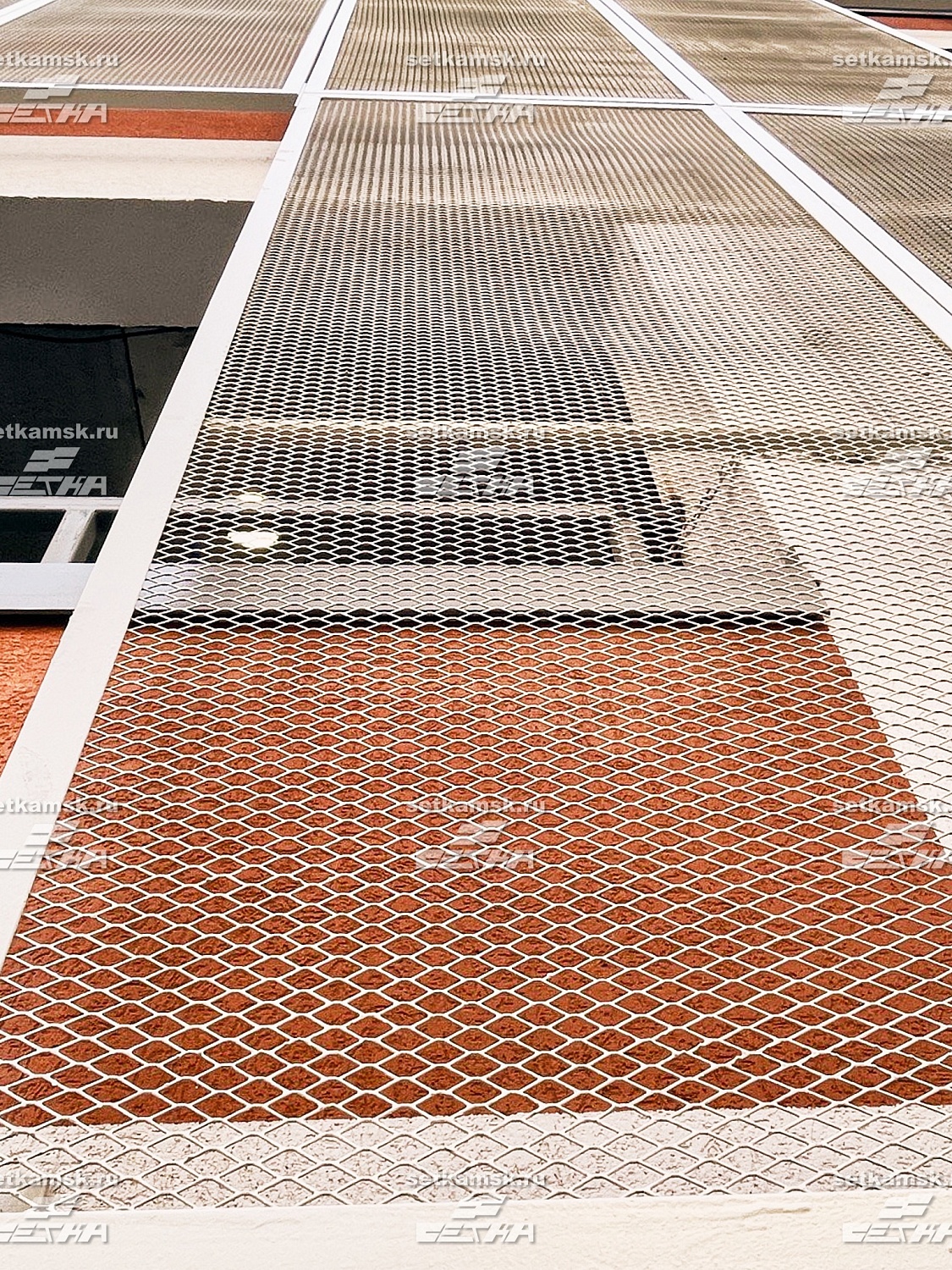 Проект. Фасад. Многоуровневая парковка. Новая Москва 42х22х1,5х2